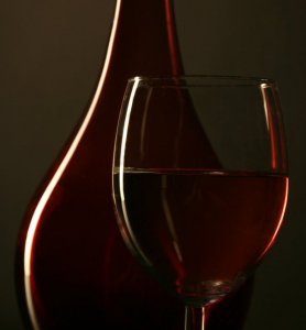 Red Wine bottle and glass by_foto4advert