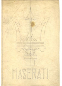 The Trident as designed by brother Mario Maserati, 1920