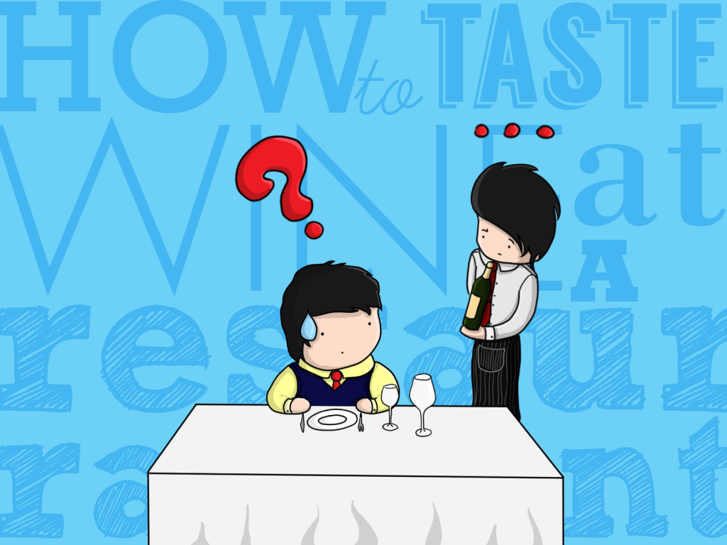 How to taste wine at the restaurant