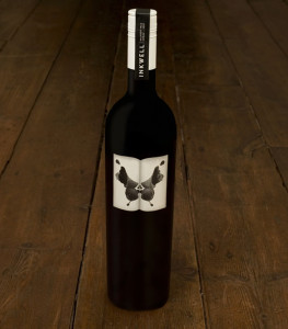 Inkwell Wine Rorschach design