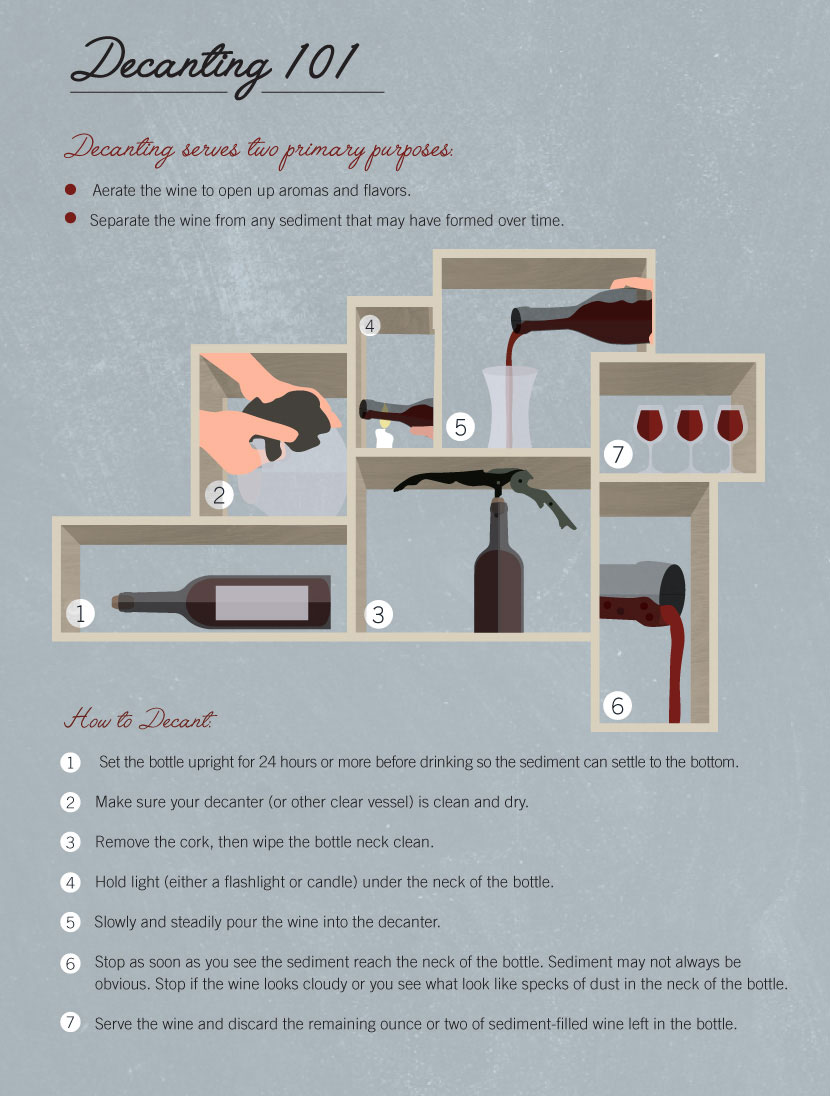 Decanting Wine 101 Wine Basics Learn about Wine with Wine and about