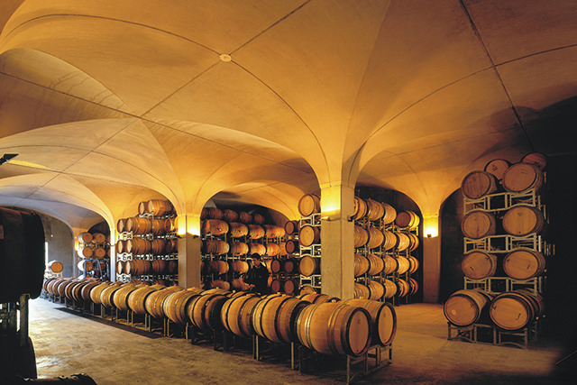 vineyards yering station yarra valley australia wine cellar