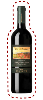 Col Di Sasso Sangiovese /Cabernet Sauvignon, IGT 2014, Banfi Col Di Sasso Sangiovese /Cabernet Sauvignon, IGT 2014, Banfi